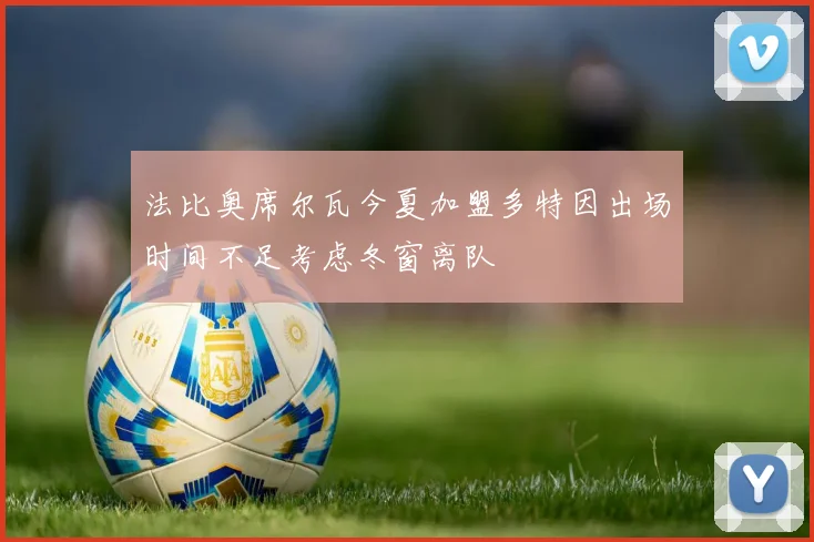 法比奥席尔瓦今夏加盟多特因出场时间不足考虑冬窗离队